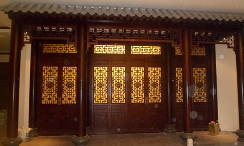 高埗镇传统仿古门窗浮雕技术制作方法